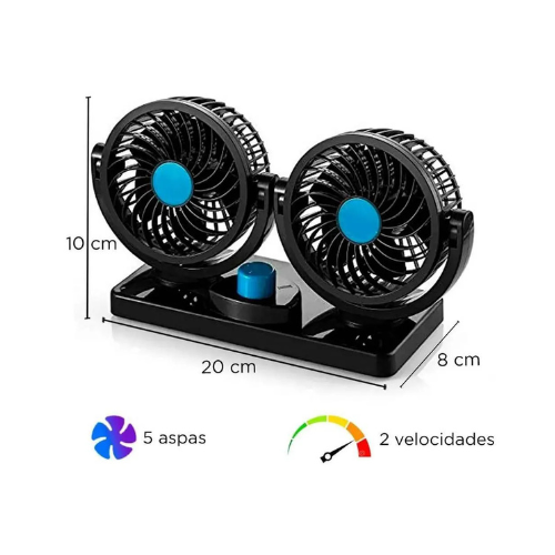Ventilador AirDrive - Comodidad y aire fresco mientras manejas