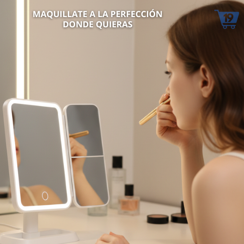 Espejo StudioLite – Iluminación de estudio para lograr un acabado profesional