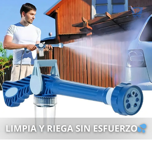 HydroMaster – Limpia y riega todo con una sola herramienta eficiente