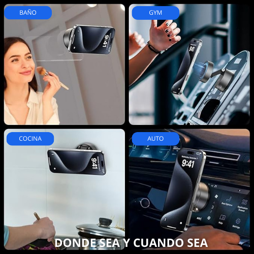 Soporte Magnético 360° – Estabilidad y Comodidad en Todo Momento